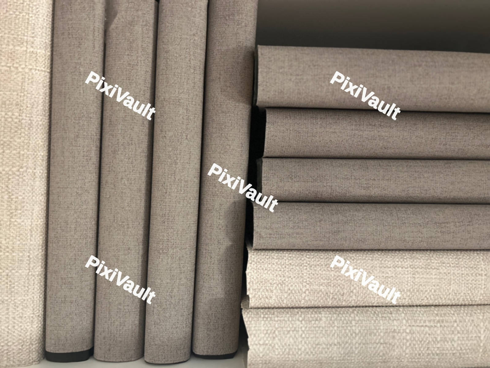 Grey & White Fabrics